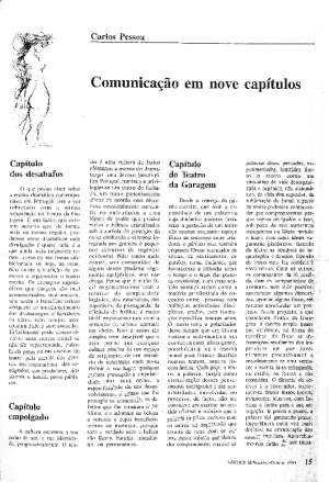 Comunicação em nove capítulos