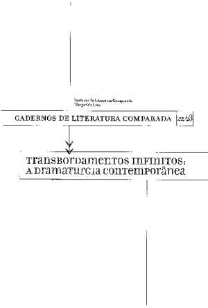Curto-circuito: Géneros e teoria no teatro de Carlos J. Pessoa